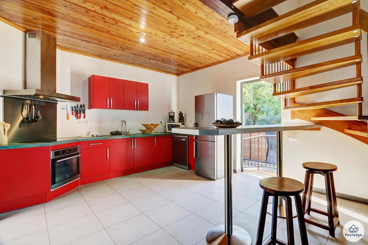 Kaz Bois Blanc, Classee 3 Etoiles - Vue Mer - Les Avirons ภายนอก รูปภาพ
