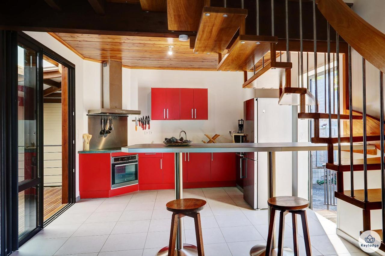 Kaz Bois Blanc, Classee 3 Etoiles - Vue Mer - Les Avirons ภายนอก รูปภาพ
